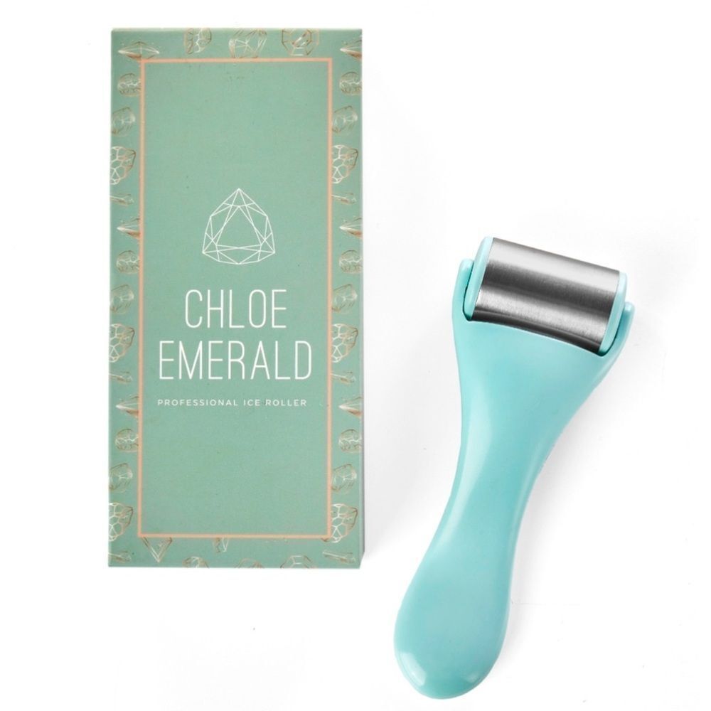 NEW IN BOX! Chloe Emerald Professional Facial Ice Roller